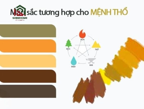 thổ hợp màu gì