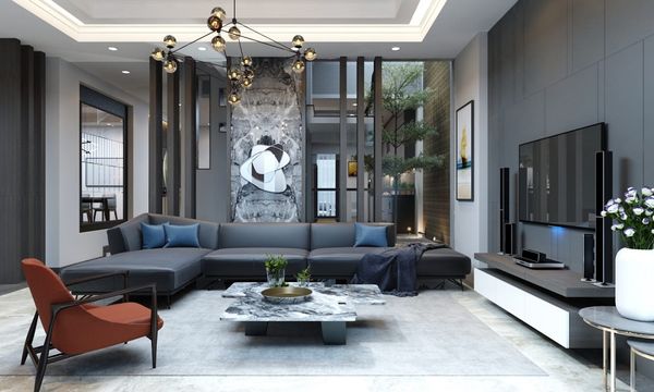 bố trí công năng trong biệt thự khu dân cư