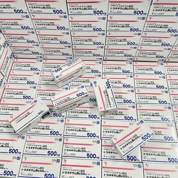 Viên Uống Trắng Da Transamin&nbsp;500mg 100 Viên Nhật Bản