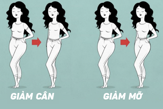Giảm cân và giảm mỡ: Cách nào tốt hơn?
