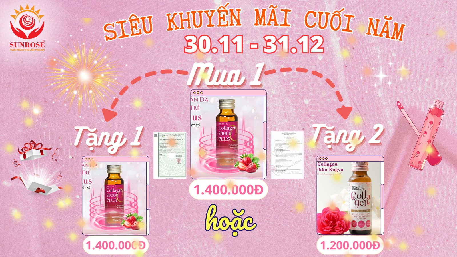 KHUYẾN MÃI CUỐI NĂM - TRI ÂN KHÁCH HÀNG, ĐÓN CHÀO NĂM MỚI!