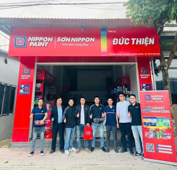 Đại lý sơn Nippon Đức Thiện, thôn Đinh Xuyên, xã Hòa Nam, Ứng Hòa, Hà Nội