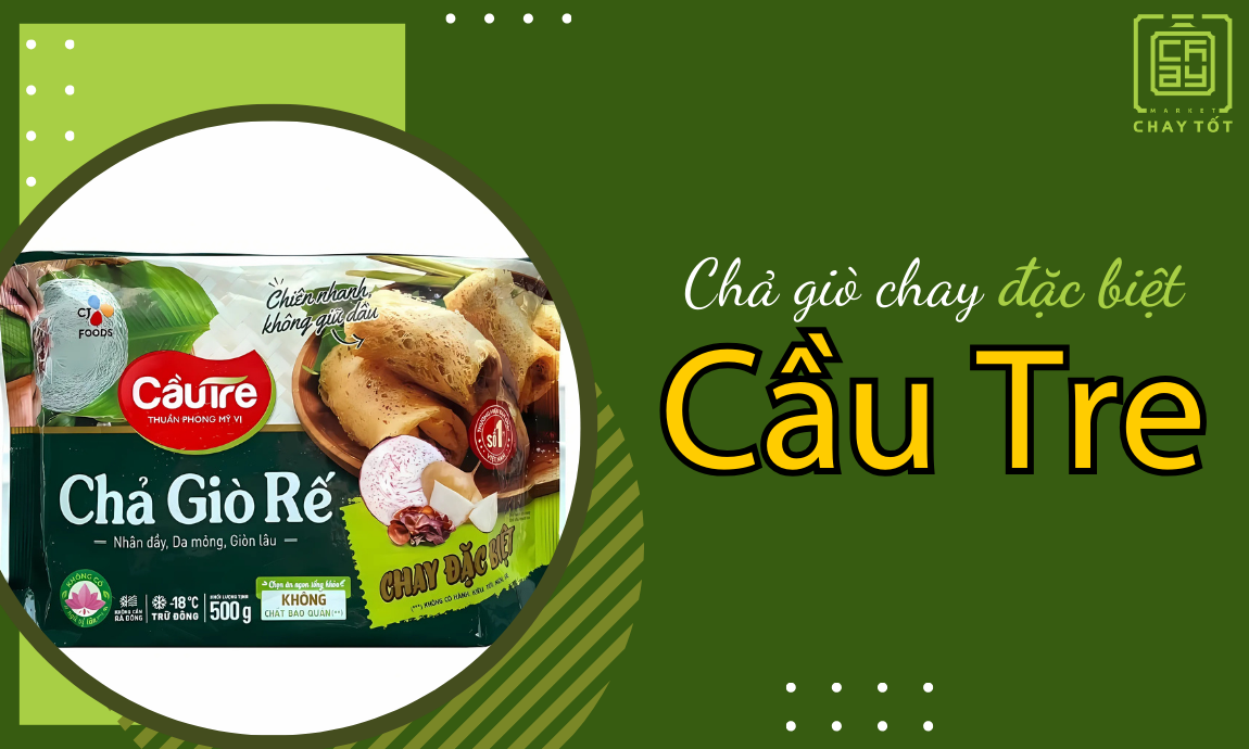 Chả giò chay ngon, giá rẻ