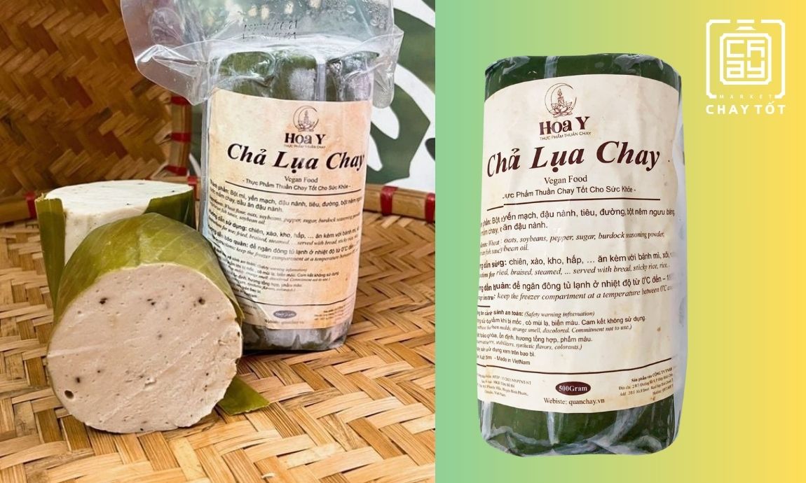 chả lụa chay Hoa Y