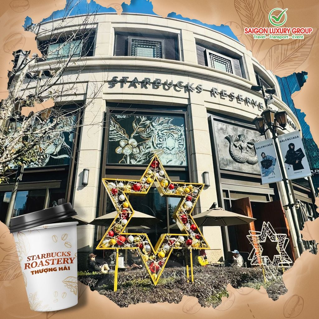 Starbucks Reserve Roastery Thượng Hải - thiên đường cho tín đồ cà phê