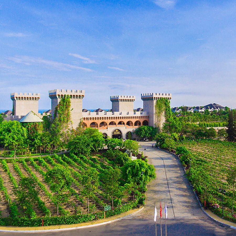 Trải nghiệm hoàng gia tại lâu đài rượu vang Mũi Né