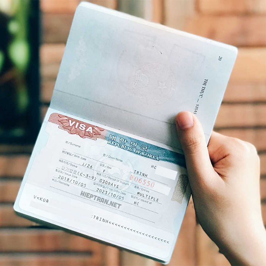 Thủ tục xin visa du lịch Hàn Quốc