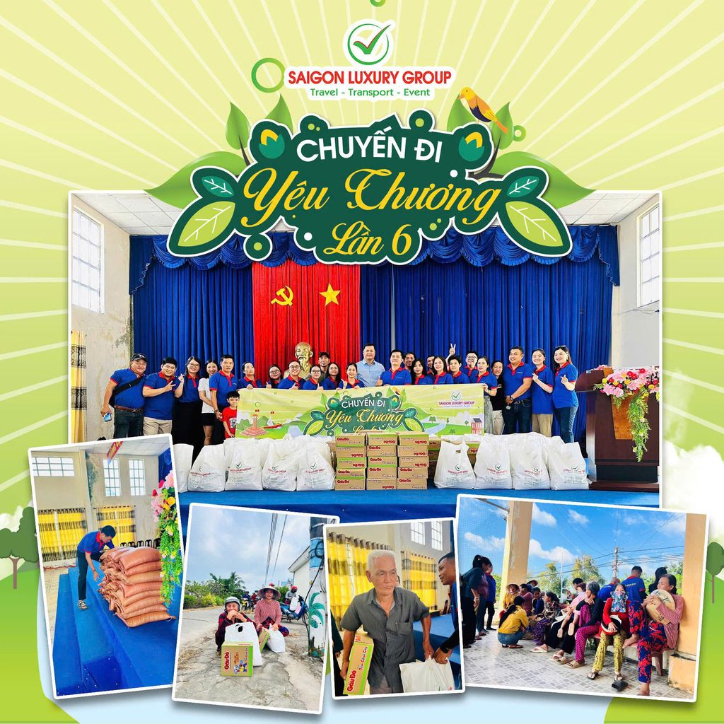 Chuyến đi yêu thương lần 6 Saigon Luxury Group