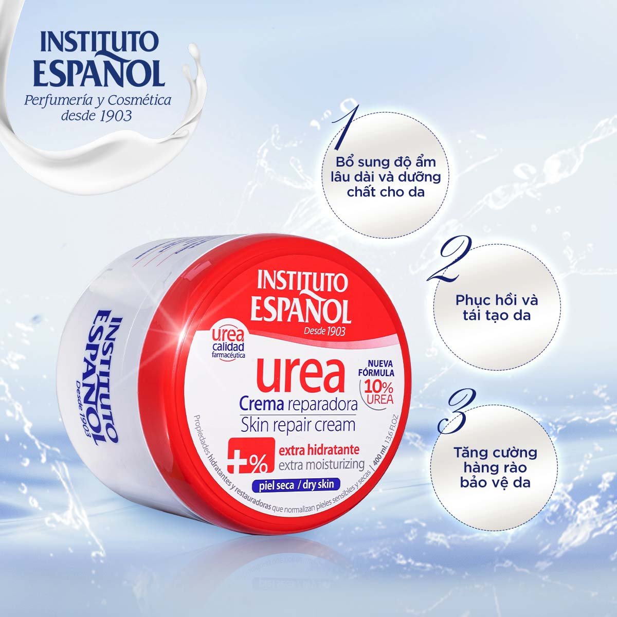 Kem dưỡng ẩm Instituto Espanol Urea Skin Repair Cream 10% Urea ...