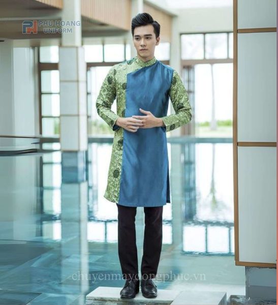 ÁO DÀI CÁCH TÂN LỄ TÂN DÀNH CHO NAM 004