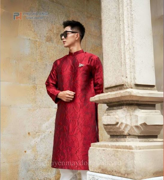 ÁO DÀI CÁCH TÂN LỄ TÂN DÀNH CHO NAM 004
