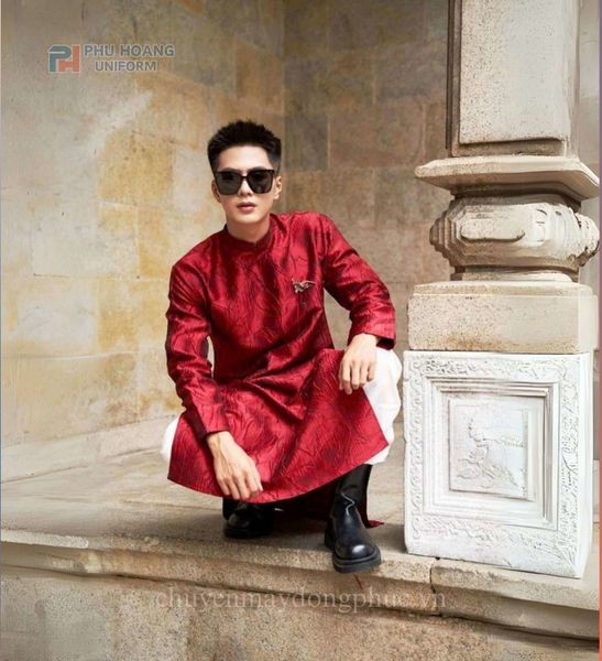 ÁO DÀI CÁCH TÂN LỄ TÂN DÀNH CHO NAM 004