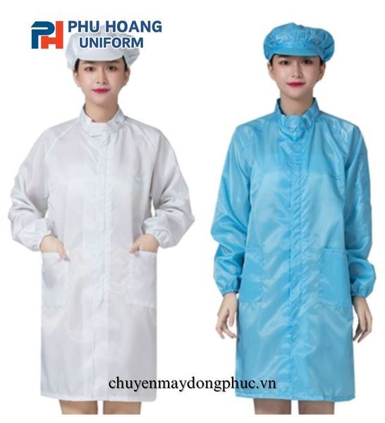 ÁO CHOÀNG PHÒNG SẠCH CHỐNG TĨNH ĐIỆN 010