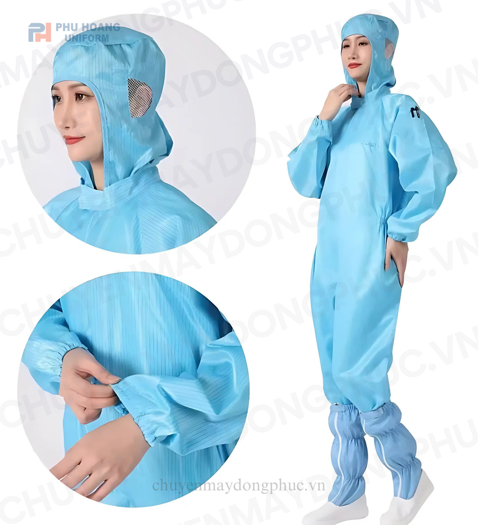 ĐỒNG PHỤC CHỐNG TĨNH ĐIỆN NGÀNH THỦY SẢN