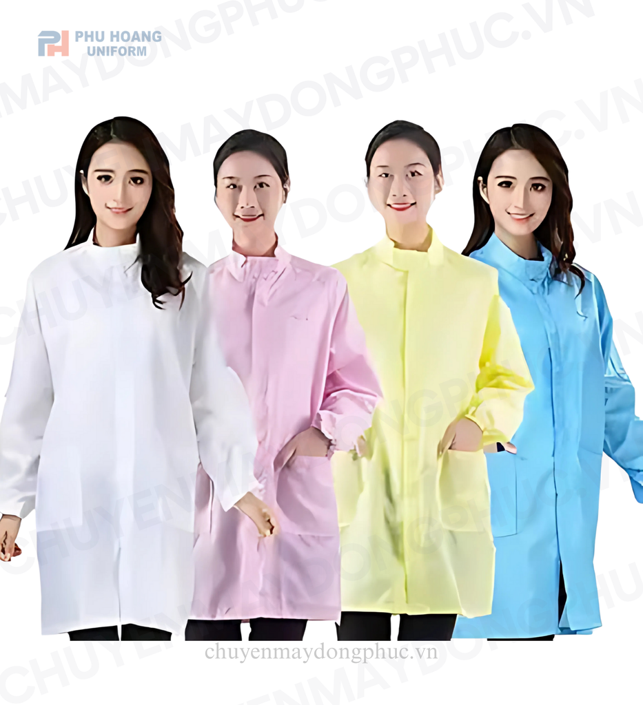 ÁO CHỐNG TĨNH ĐIỆN NGÀNH THỦY SẢN