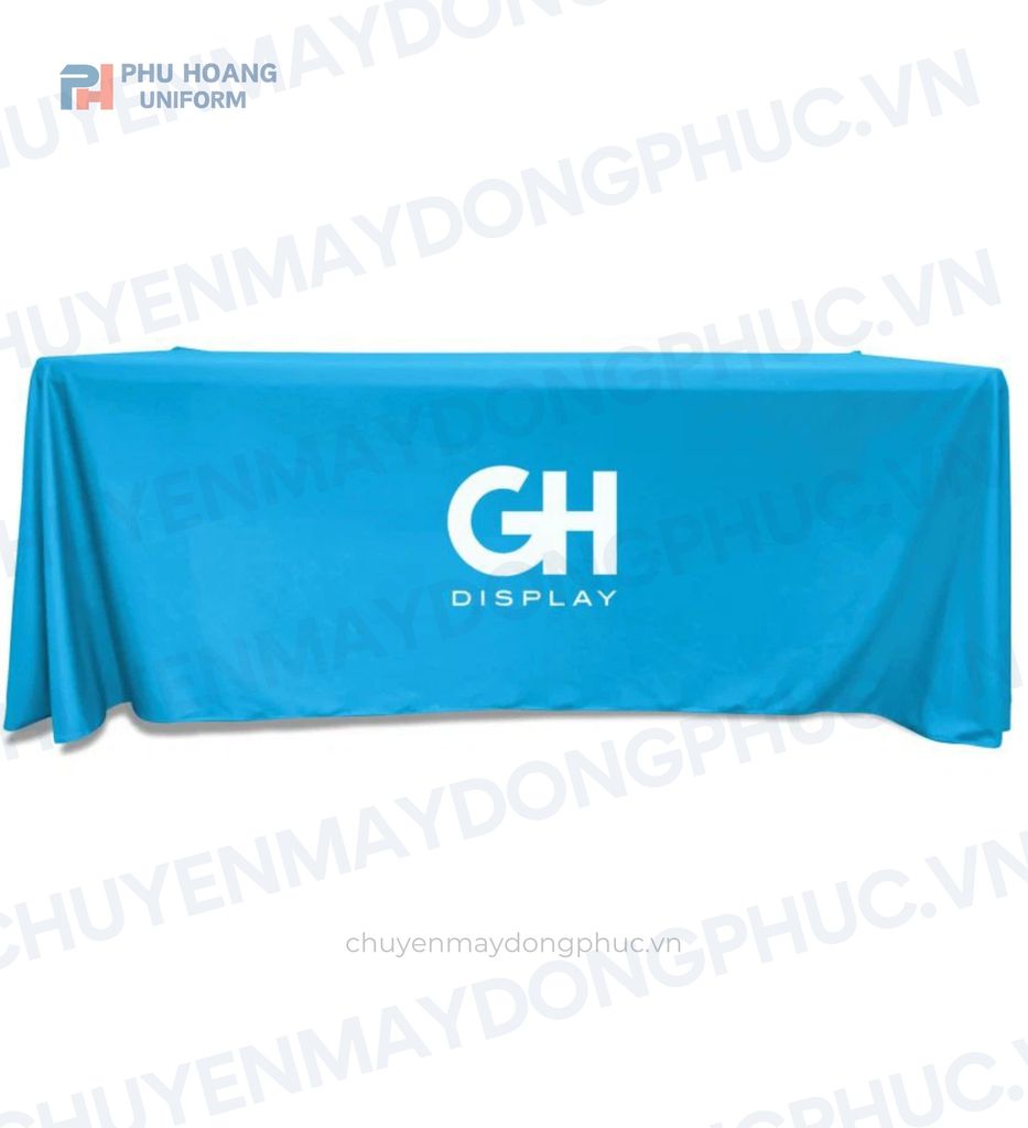 khăn trải bàn in logo