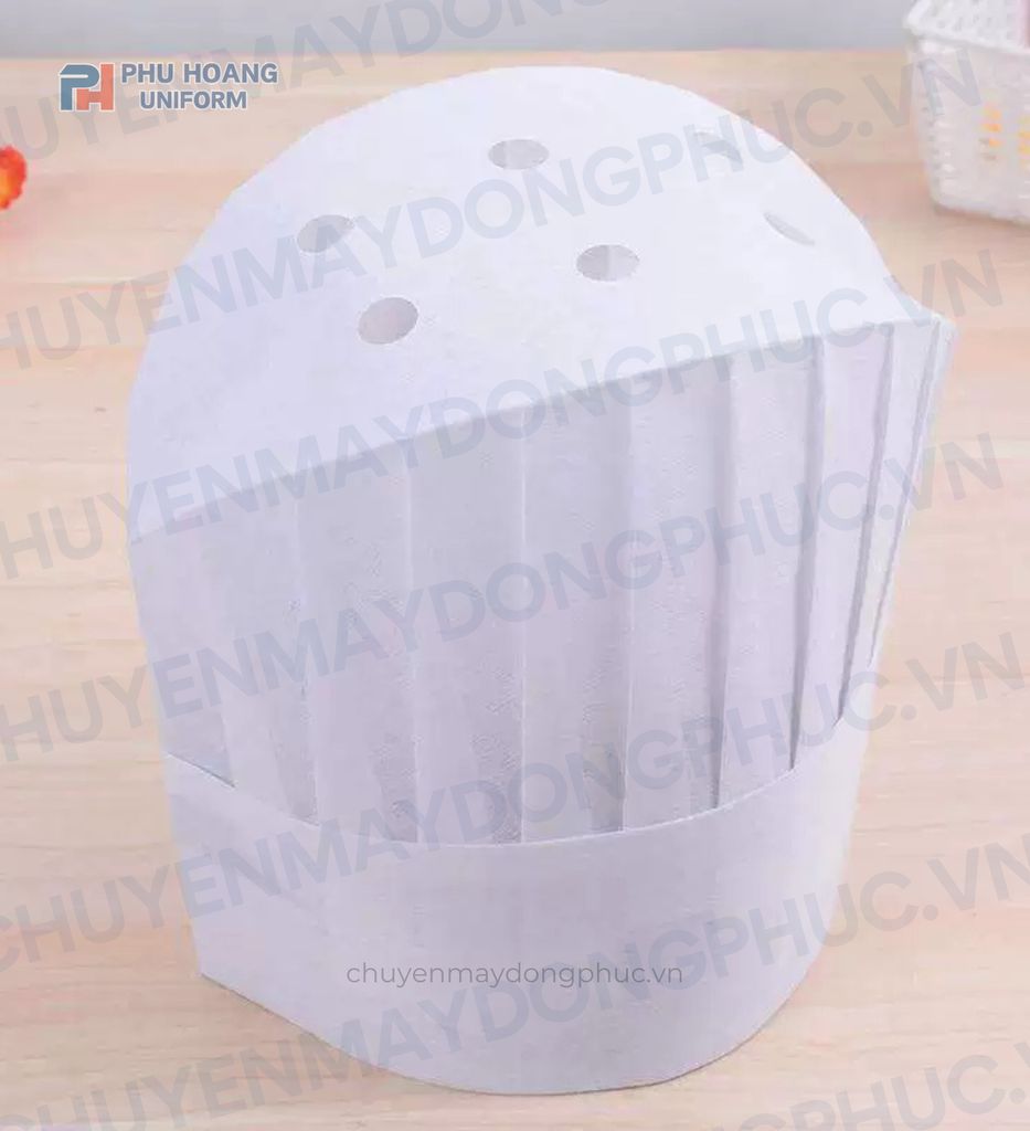 nón bếp giấy
