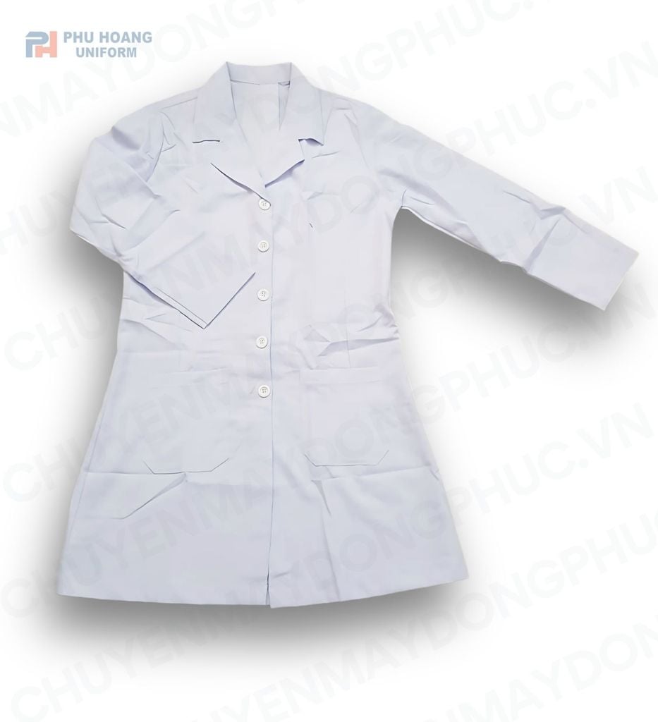 ÁO BLOUSE TRẮNG TAY DÀI MAY SẴN