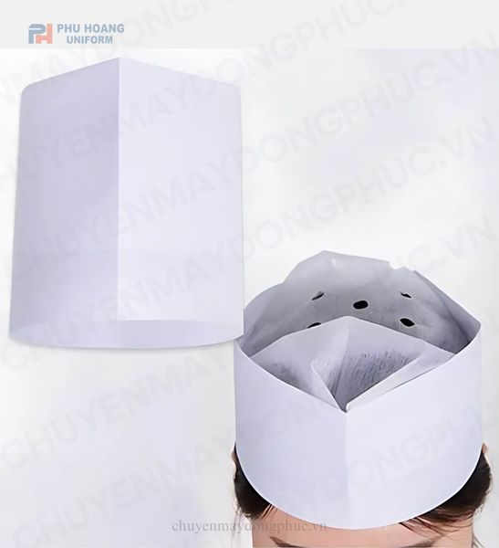 NÓN BẾP GIẤY – GIẢI PHÁP TIỆN LỢI VÀ CHUYÊN NGHIỆP CHO ĐẦU BẾP