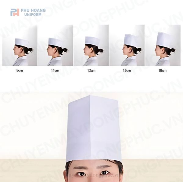 NÓN BẾP GIẤY – GIẢI PHÁP TIỆN LỢI VÀ CHUYÊN NGHIỆP CHO ĐẦU BẾP