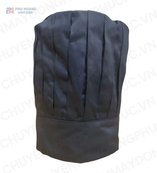 NÓN BẾP MÀU ĐEN MAY SẴN 022