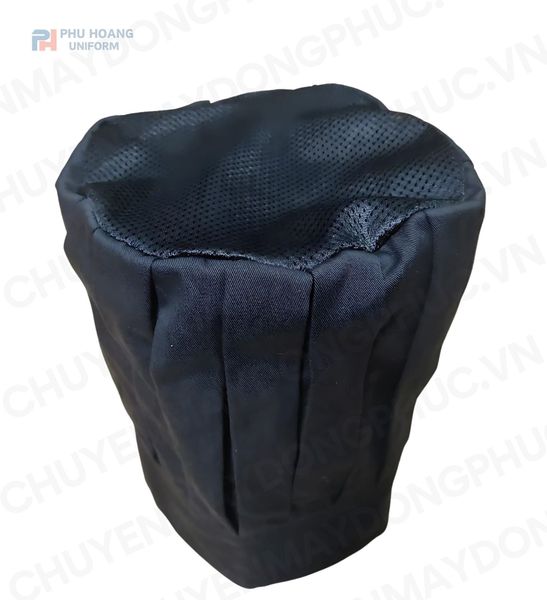 NÓN BẾP MÀU ĐEN MAY SẴN 022
