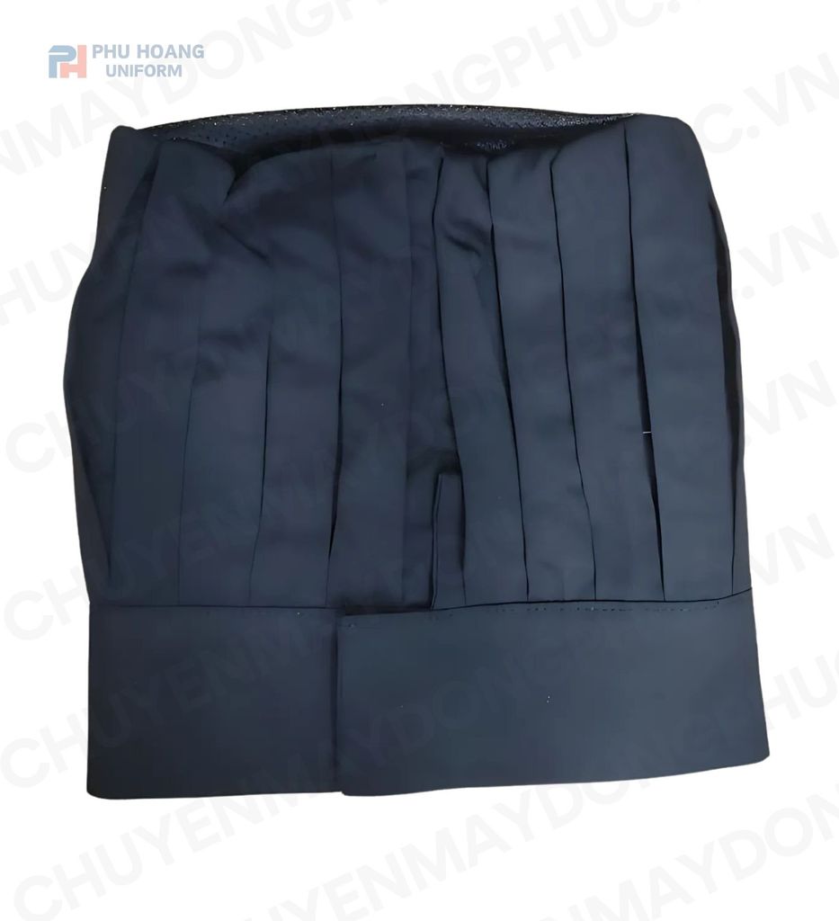 NÓN BẾP MÀU ĐEN MAY SẴN 022