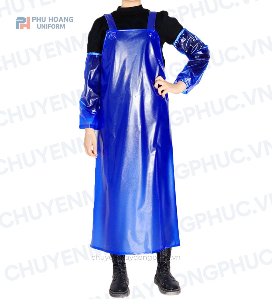 tạp dề nilon 008