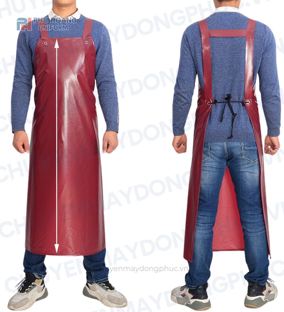 tạp dề nilon 008
