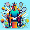 Tranh đấu vương vị: Khi huyền thoại tennis đối đầu