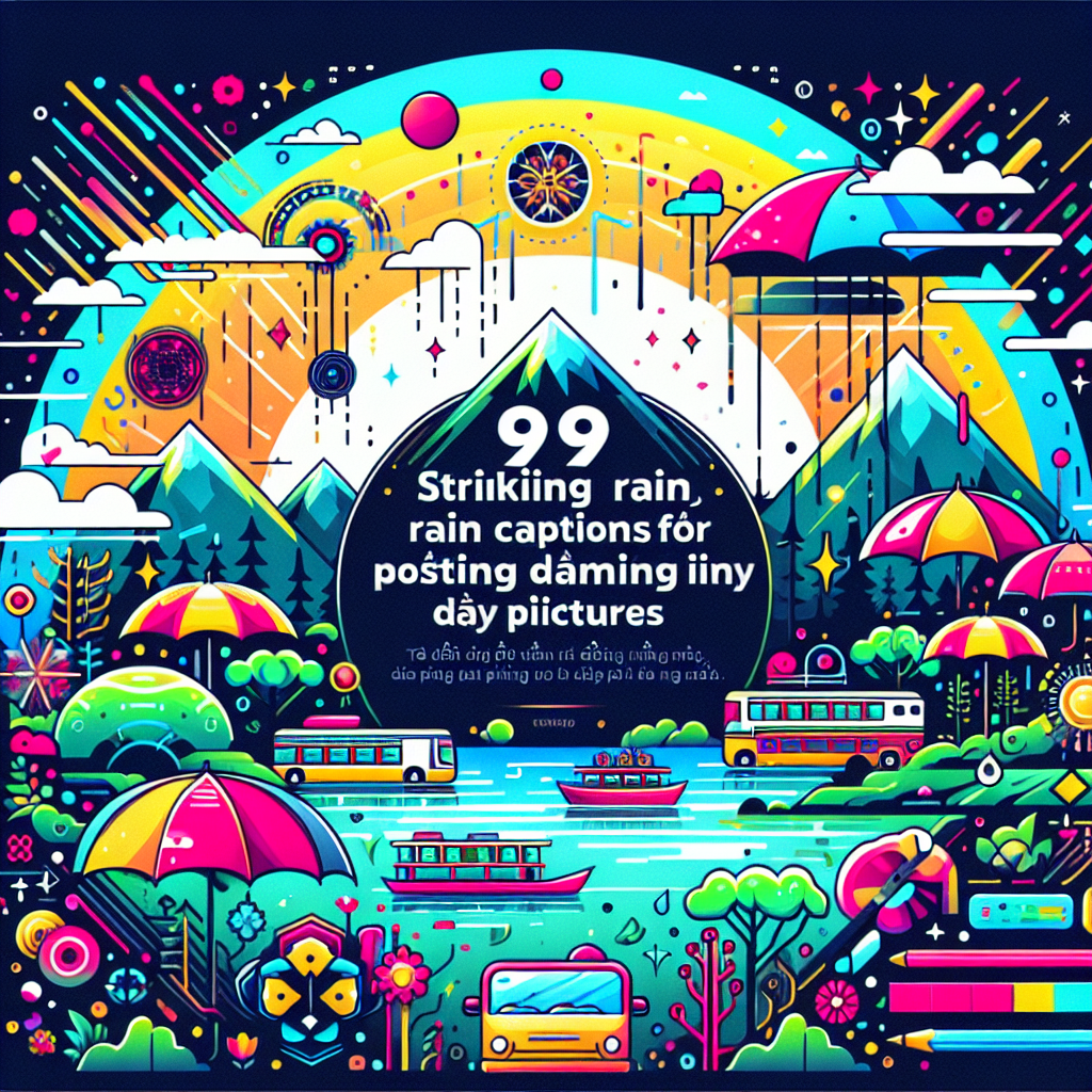 99 caption mưa ấn tượng để đăng ảnh ngày mưa rực rỡ
