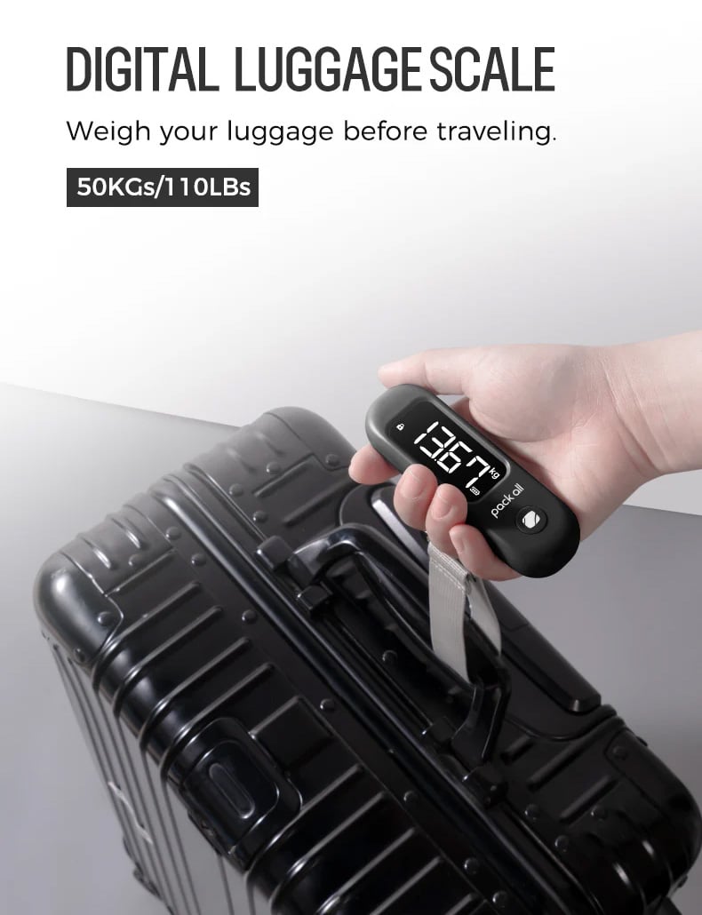 Cân hành lý LugScale PackAll góc 1