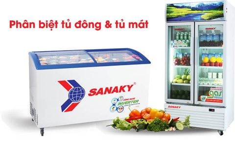 So sánh chi tiết tủ đông và tủ mát công nghiệp