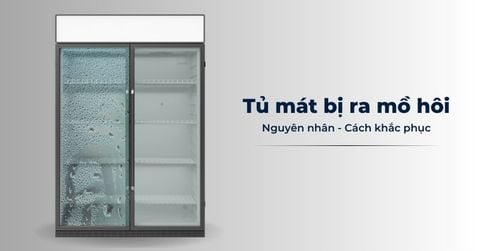 Tủ mát bị mờ kính: Nguyên nhân và cách khắc phục hiệu quả