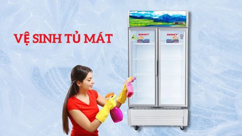 Hướng Dẫn Vệ Sinh Tủ Mát Đúng Cách: Giữ Tủ Sạch, Bền Và Tiết Kiệm Điện