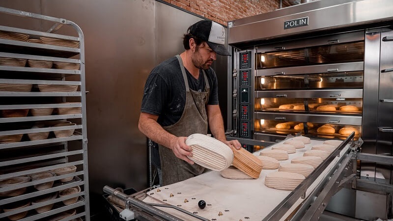 máy nướng bánh mì công nghiệp