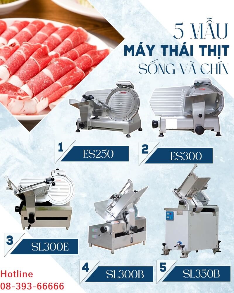 máy thái thịt tươi sống