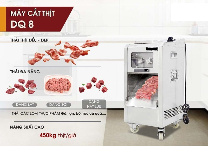 máy cắt thịt
