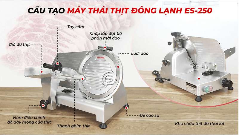 máy thái thịt ES250