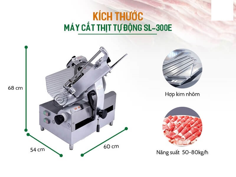 máy thái thịt sl 300e