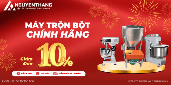 máy trộn bột công nghiệp