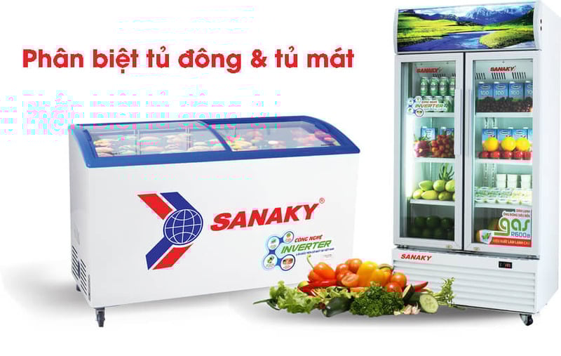 Tủ đông và tủ mát