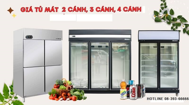 tủ mát công nghiệp 2 cánh