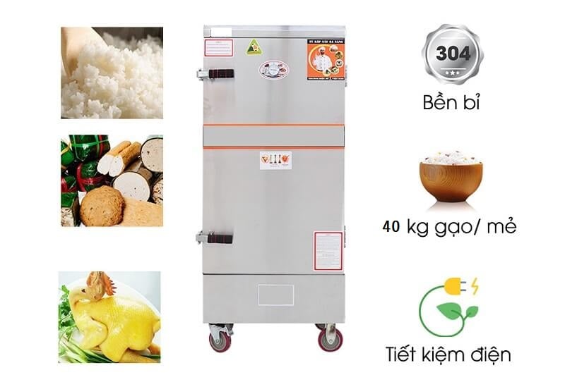 nồi nấu cơm công nghiệp bằng gas