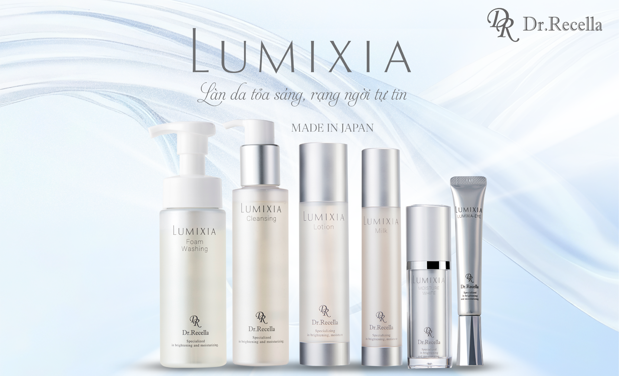 LUMIXIA CHĂM SÓC DA CHUẨN SPA NHẬT BẢN