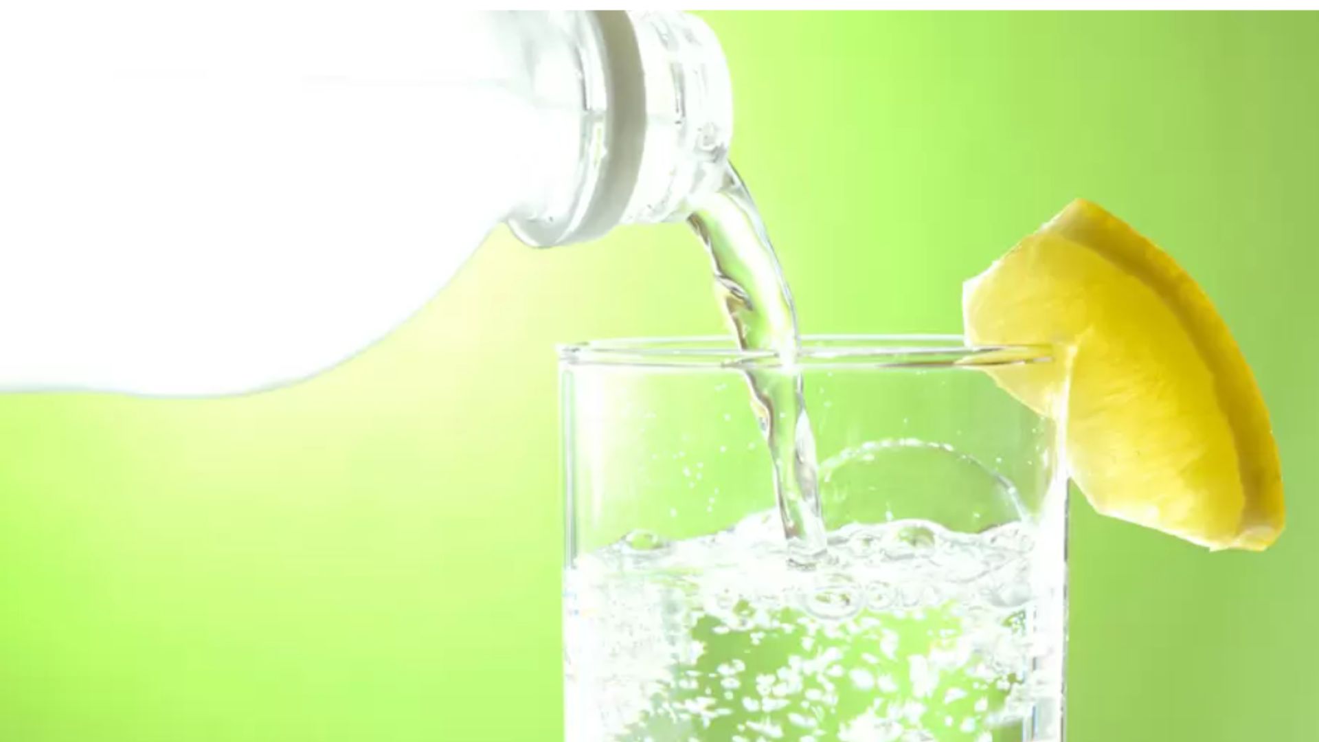 Rửa mặt bằng nước có ga