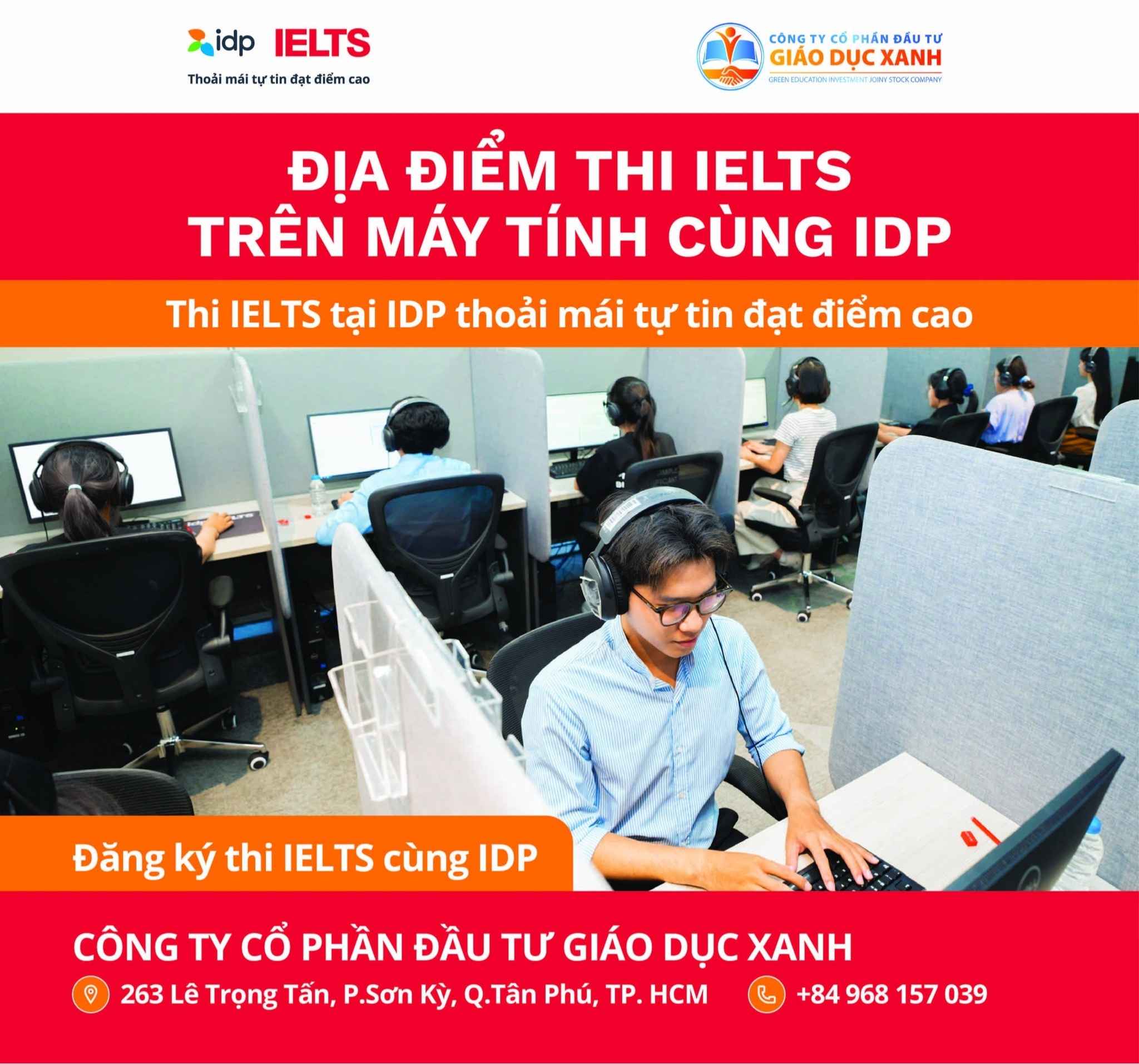 Khai Trương Phòng Thi IELTS Trên Máy Tính Đầu Tiên Tại Bắc Sài Gòn
