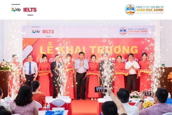 khai trương phòng thi ielts