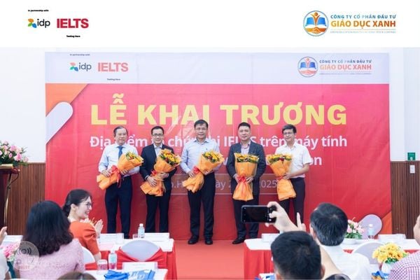 khai trương phòng thi ielts