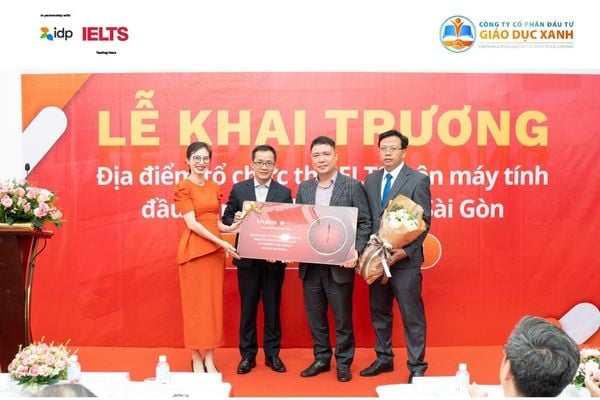 khai trương phòng thi ielts